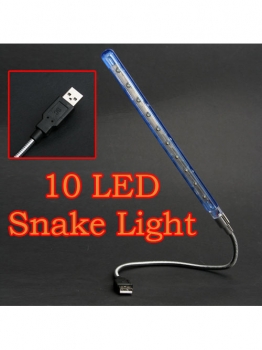 USB 10 LED für den Pcnotizbuchlaptop flexibles Licht