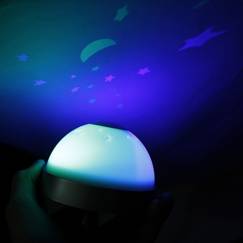 LED Laserkinoprojektor 3 leichter Farbennachtwecker