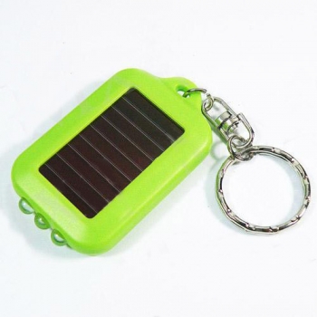 3 LED Solar-Panel-Energie Taschenlampe Lampe keychain