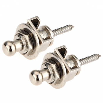 Runder Hauptgoldüberzug skidproof schnallt Schloss für die Gitarre fest