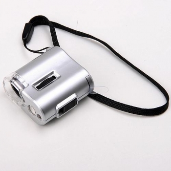 60X Mikroskop Loupe LED Licht Lupe Geld Detektor