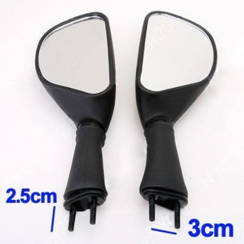 Kawasaki Ninja 650R Rear View Mirror Schwarz