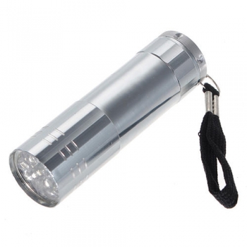9 LED Taschenlampe Taschenlampe Camping-Lichtlampe aaa