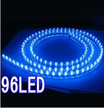 96 LED ziehen Lichter des Motorrades/Autos flexibles Grilllicht ab