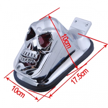 Motorrad Integrierte Heck Rückleuchte SidE-Montageplatte für Harley