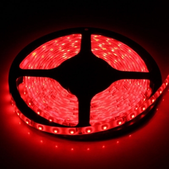 5m 300 LED 3528 SMD rote wasserdichte Streifen flexible Auto Licht