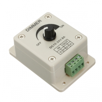 LED leichte dunklere Helligkeit regulierbarer Kontrollkontrolleur 12v 8a