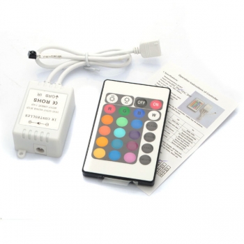 24key IR Fernsteuerpult für RGB 5050 LED Light Strip-New 