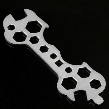 15 in 1 Radfahren Stahlschlüssel Fahrrad-Reparatur-Werkzeug Mehrzweck-Einsteller