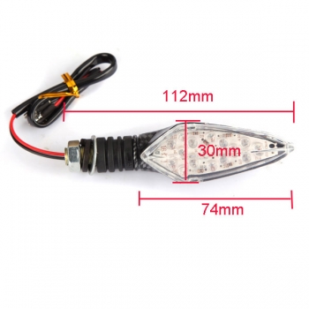 Motorrad LED Blinker Indikatoren Kohlen