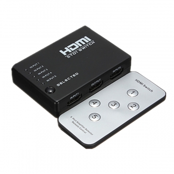 Mini HDMI Schalter Rangierlok Teiler Box Selector Remote Control