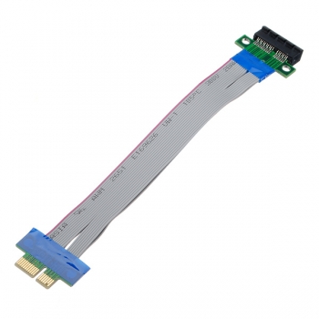 PCI-E 1x Slot Riser-Karte Extender Verlängerungsbandflexkabel verlegen