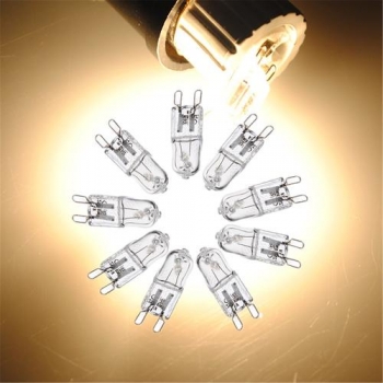 10x g9 40w warmes Weiß Halogen-Glühlampe Lichtlampe 3000-3500k Globus 230v