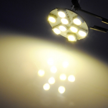Auto G4 9 SMD LED 5050 Schrank Spot Marinebirnen-Lampen Licht zurück Stift