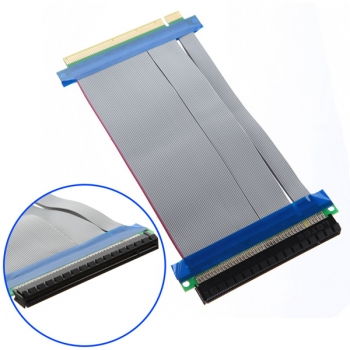 PCI-Express-PCI-E 16x Riser-Karte flexible Bandverlängerungskabel