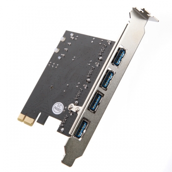 PCI-E PCI Express bis 4-Port USB3.0 VLI USB-Hub-Kartenadapter 5Gbps
