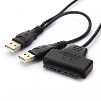 USB 2.0 zu SATA 15 +7 22p-Adapterkabel für 2.5 SATA