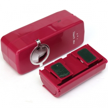 Honana BX-421 Wand-montierter automatischer Zahnpasta Spender mit fünf Zahnbürstenhalter Satz Badezimmer