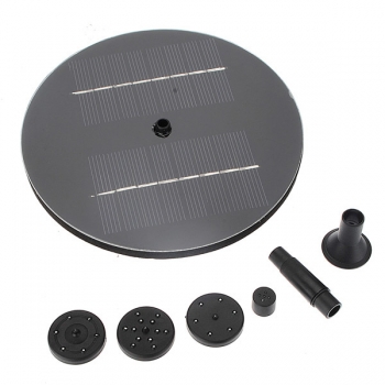 8V 1.4W Mini Solar Panel bürstenlosen Wasserpumpe Garten Schwimmende Brunnen Lache Pflanzen Bewässerung Kit