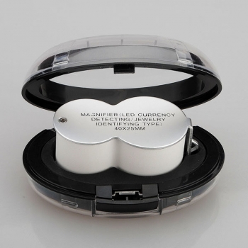 New Magnifier 40x25mm Juwelier Lupe Lupe