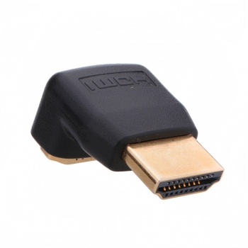 HDMI rechtwinklig 90 Grad Mann zum weiblichen Adapter Einfaßungs Koppler