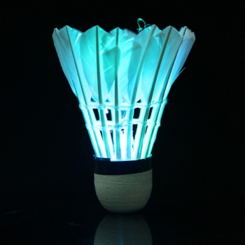 Dark Night Bunte LED Beleuchtung Sport Feather Birdies Badminton