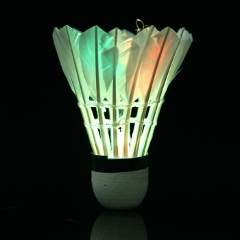 Dark Night Bunte LED Beleuchtung Sport Feather Birdies Badminton