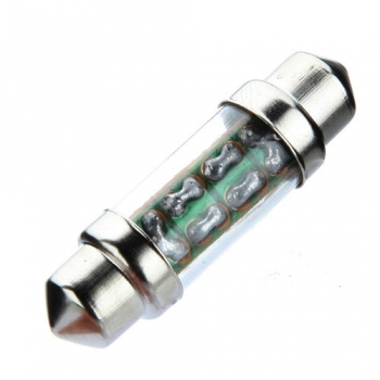 36mm 6SMD DC 12V Weiß Auto Girlande Innenhaube Glühlampe Lampre