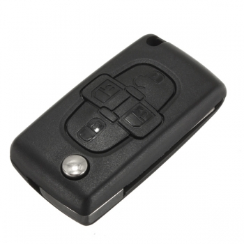 Remote Key Fob Fall Shell 4 Tasten für Peugeot 1007 Citroen C8