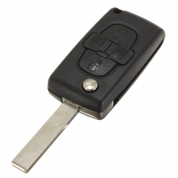 Remote Key Fob Fall Shell 4 Tasten für Peugeot 1007 Citroen C8