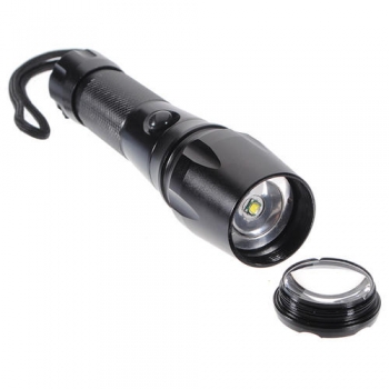 XM-L T6 1800LM Zoomable LED Taschenlampe 18650