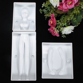 3pcs Neuheit Woman Body Shape Dekoration DIY Fondant Kuchen Formen 