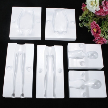 3pcs Neuheit Woman Body Shape Dekoration DIY Fondant Kuchen Formen 