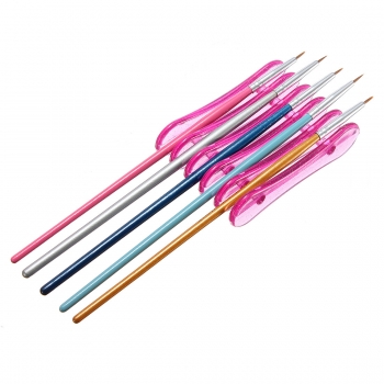 Nagel Kunst Handwerk Acryl UVgel Bürsten Feder Halter Standrast Plastic