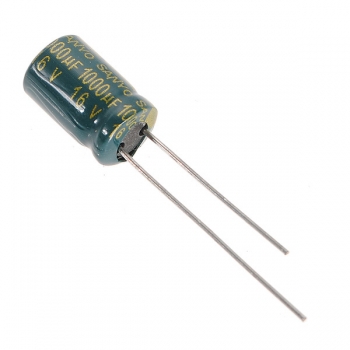 1PC 1000uF 16V 105C Radial Elektrolytkondensator Component Aluminum