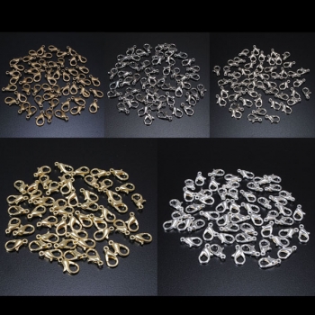 50pcs Hummer Haken DIY Schmucksache Greifer Haken Entdeckungen 12mm Fastener