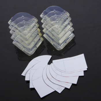 10 PC-Baby-Kind-Sicherheits-Anti-Crash-Tabellen-Ecken-Schutz-Kissen-Auflage&nbsp;