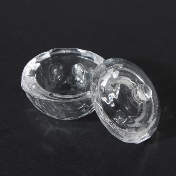 Glaskristall Cup Dish Arcylic Nail Art Flüssig Pulver Container