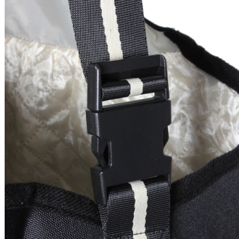 New Black Oxford Cloth Sling Haustier Hund Katze Tragetasche S