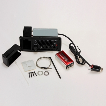 4 Band EQ 7545r Piezo Vorverstärker Verstärker Equalizer Tuner