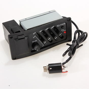 4 Band EQ 7545r Piezo Vorverstärker Verstärker Equalizer Tuner