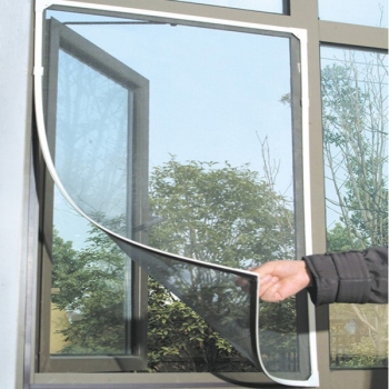 Honana WX-318 weißes Insekt Moskito Tür Fenster Masche Bildschirm klebendes Nylon Band Netz