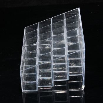 24 Quadrate Acryl Klar Cosmetic Container Verfassungs Speicher Organisator