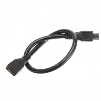 Micro USB 2.0 Typ B zum weiblichen Verlängerungs Extender Ladekabel