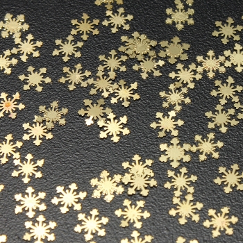 100pcs Weihnachtsweihnachtsschneeflocke Nagel Kunst Dekoration Aufkleber