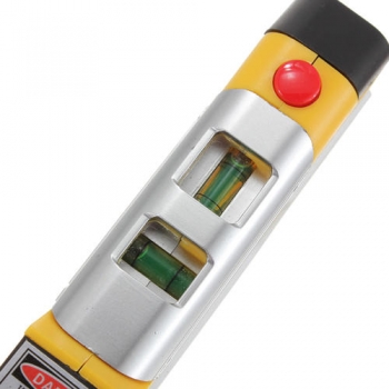 LV02 Laser Niveau Horizon Vertical Maßband 8FT Aligner Ruler