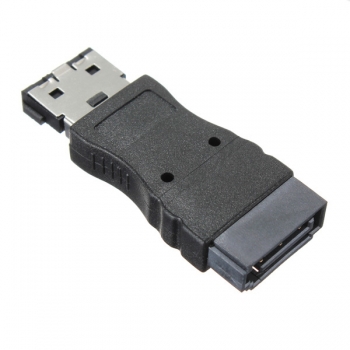 SATA Kupplung zu eSATA Stecker Adapter Konverter HDD Festplatte