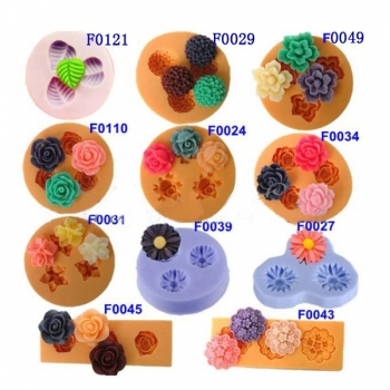 Schokolade Gelee 3D Form Mini Silikon Fondant DIY Blume Kuchen Form kreative Backen Accomsies