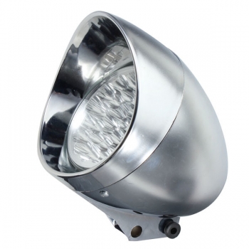 6 3/4inch Motorcycle Chrome Headlight for Harley Davidson Chopper