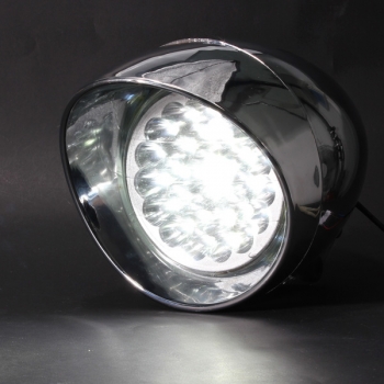 6 3/4inch Motorcycle Chrome Headlight for Harley Davidson Chopper